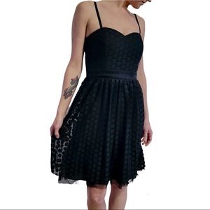 White House Black Market Polka Dot Dress